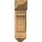 Ekena Millwork Olympic Arts and Crafts Smooth Bracket w/ Offset Brace, Western Red Cedar, 7 1/2"W x 18"D x 26"H BKT0806X18X26OLY03SWR - alternate 3